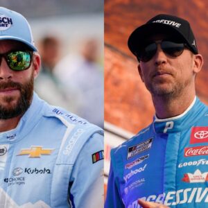 Ross Chastain and Denny Hamlin