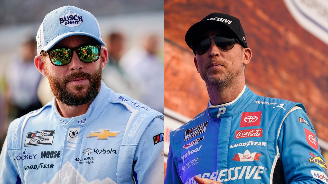 Ross Chastain and Denny Hamlin