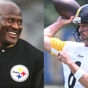 Steelers legend James Harrison, Aaron Rodgers