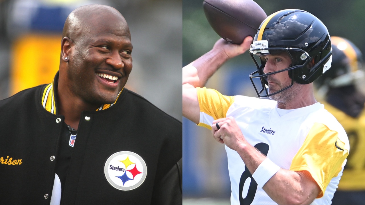 Steelers legend James Harrison, Aaron Rodgers