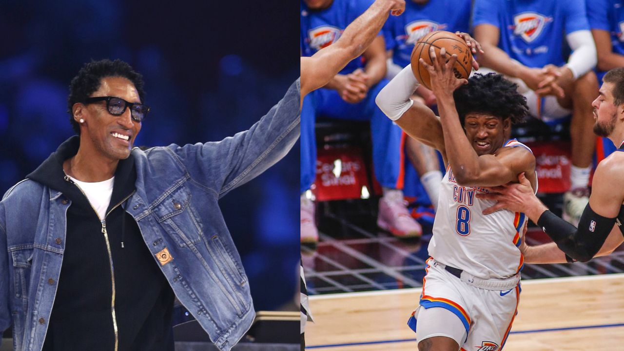 Scottie Pippen (Left) and Jalen Williams (Right)