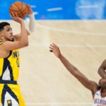 Tyrese Haliburton, Game 1 Pacers v Thunder