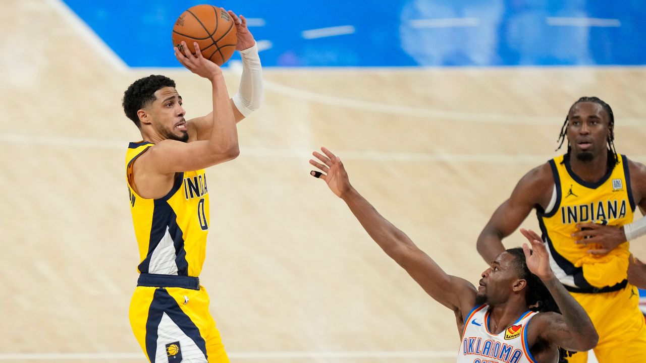 Tyrese Haliburton, Game 1 Pacers v Thunder