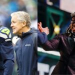 Marshawn Lynch, Pete Carroll and Ashton Jeanty