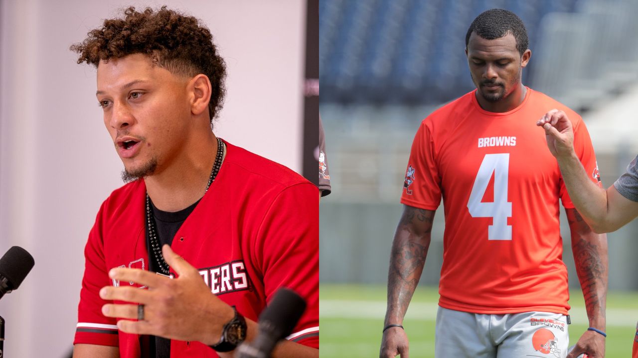 Patrick Mahomes and Deshaun Watson