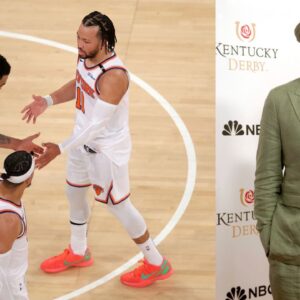 (L) Knicks (R) Carmelo Anthony