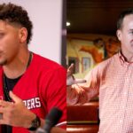 Patrick Mahomes and Peyton Manning