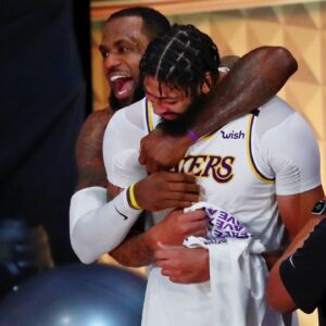 LeBron James and Anthony Davis, Lakers win 2020 Finals