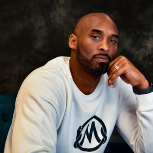 Kobe Bryant poses for a portrait inside of his office in Costa Mesa, California, on Jan. 17, 2020.