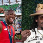 Noah Lyles and Cam Newton.