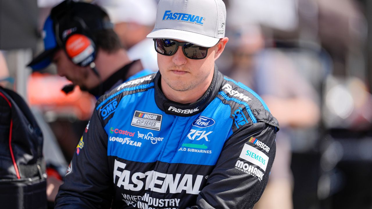 NASCAR Cup Series driver AJ Allmendinger (16) during practice for the Cook Out 400 at Martinsville Speedway.