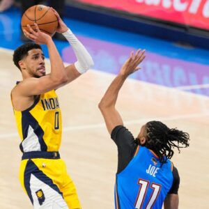 Tyrese Haliburton, Pacers v Thunder Game 2