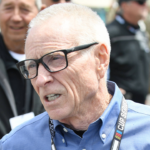 Mark Martin looks on prior to the running of the NASCAR, Motorsport, USA Cup Series Geico 500 on April 21, 2024, at Talladega Superspeedway in Talladega, AL.