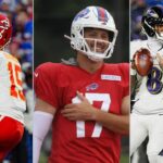 Patrick Mahomes, Josh Allen and Lamar Jackson