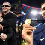 Khabib Nurmagomedov (L), Achraf Hakimi (R)