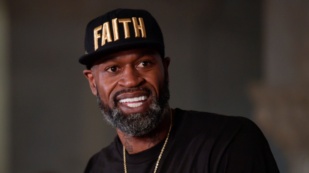 Stephen Jackson smiles at an event Mandatory Credit: © Jack Gruber via Imagn Content Services, LLC