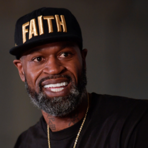 Stephen Jackson smiles at an event Mandatory Credit: © Jack Gruber via Imagn Content Services, LLC