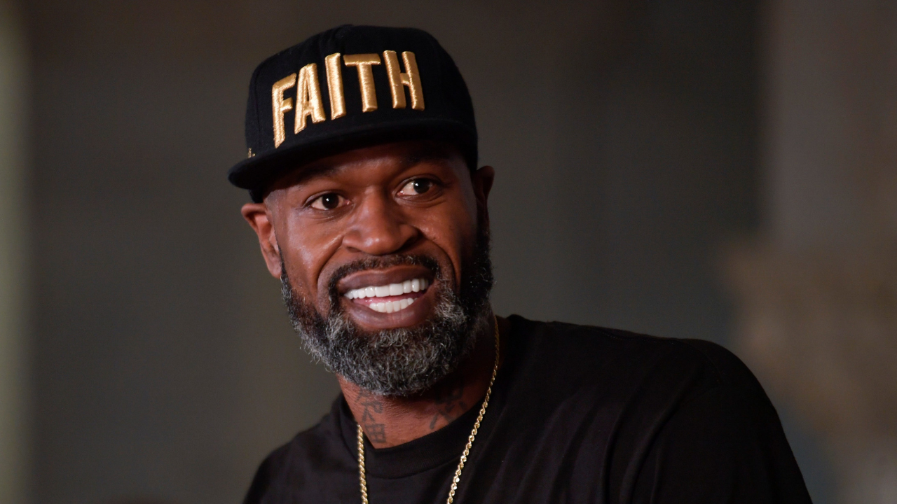 Stephen Jackson smiles at an event Mandatory Credit: © Jack Gruber via Imagn Content Services, LLC