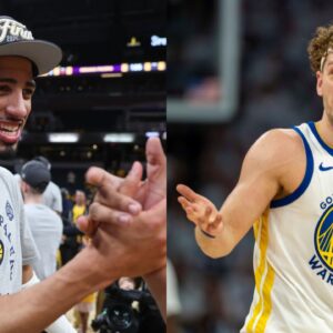 (L) Tyrese Haliburton (R) Brandin Podziemski