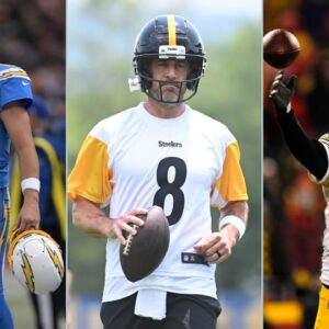 Philip Rivers, Aaron Rodgers, and Ben Roethlisberger
