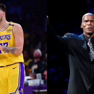 Luka Doncic (L) and Robert Parish (R)