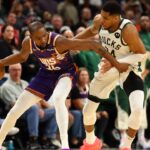 Kevin Durant and Giannia Antetokounmpo