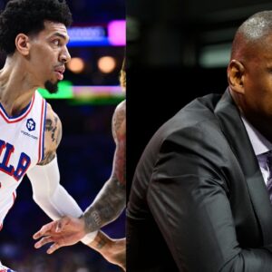 Danny Green (L), Masai Ujiri (R)