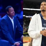 Kevin Garnett and Paul Pierce (L), Victor Wembanyama (R)