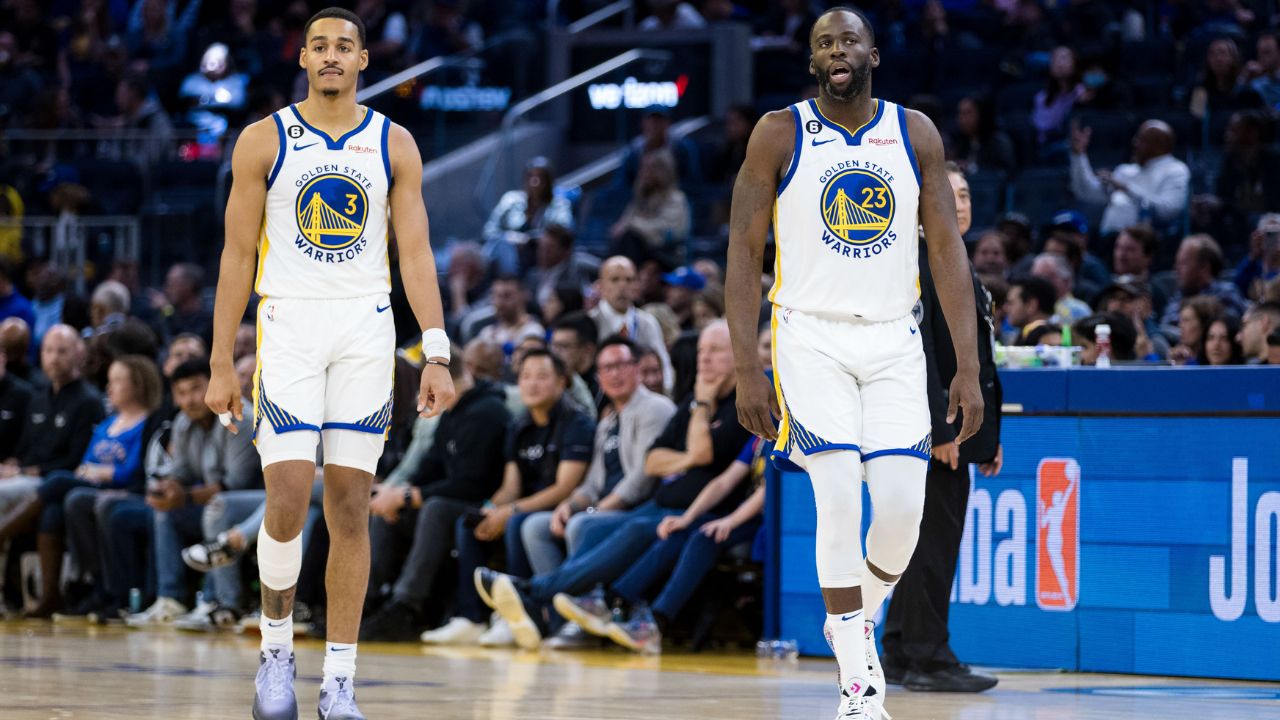 Jordan Poole and Draymond Green days after altercation