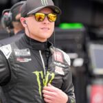 NASCAR Cup Series driver Ty Gibbs (54) during qualifying at Charlotte Motor Speedway.