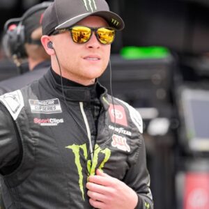 NASCAR Cup Series driver Ty Gibbs (54) during qualifying at Charlotte Motor Speedway.