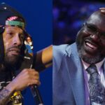 Redman (L) and Shaquille O'Neal (R)