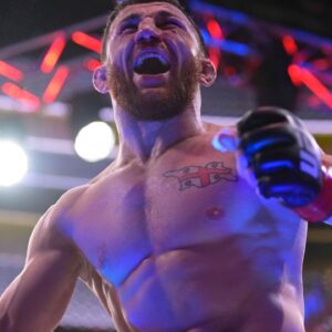 MERAB DVALISHVILI (19-4-0) of Tbilisi, Georgia defeats UMAR NURMAGOMEDOV (18-1-0) of Kizilyurt, Russia by unanimous decision (48-47, 48-47, 49-46) during UFC 311 at the Intuit Dome