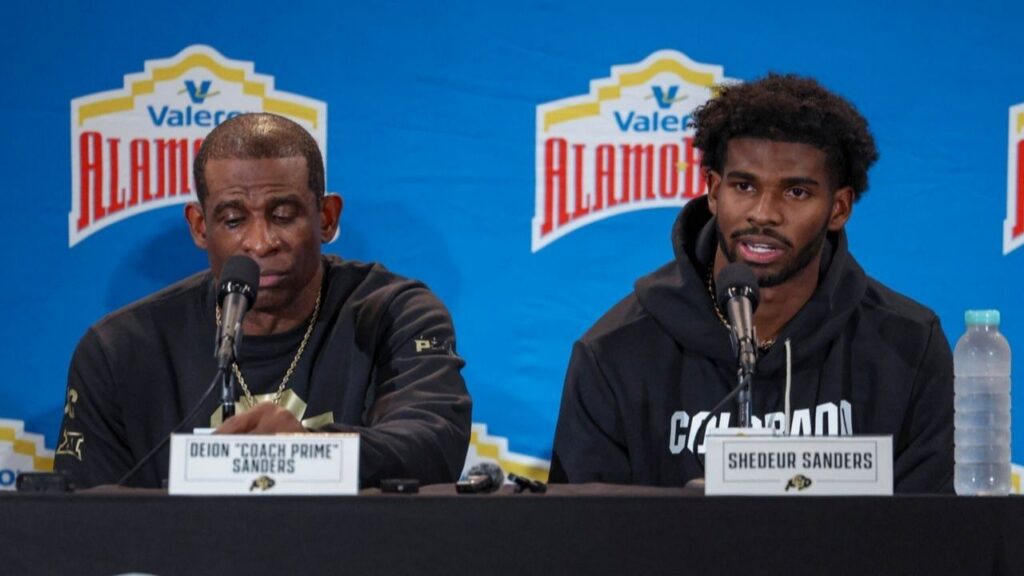 Deion Sanders and Shedeur Sanders