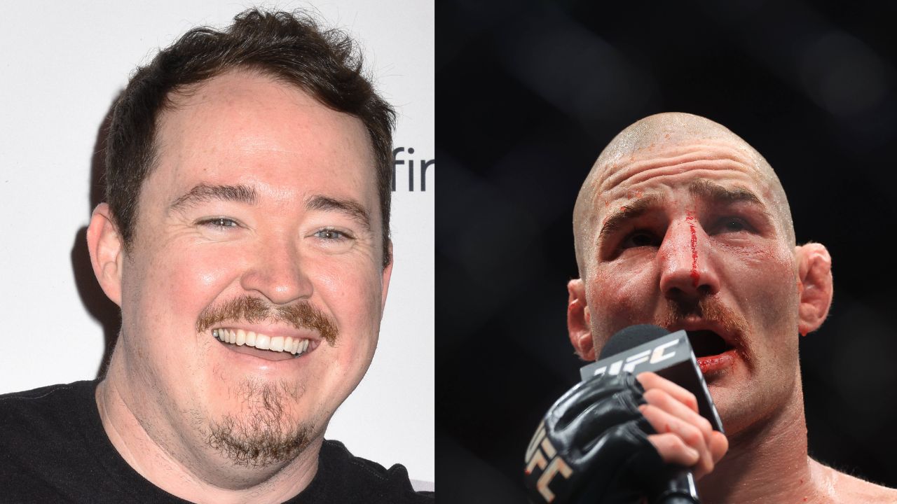 Shane Gillis (L), Sean Strickland (R)