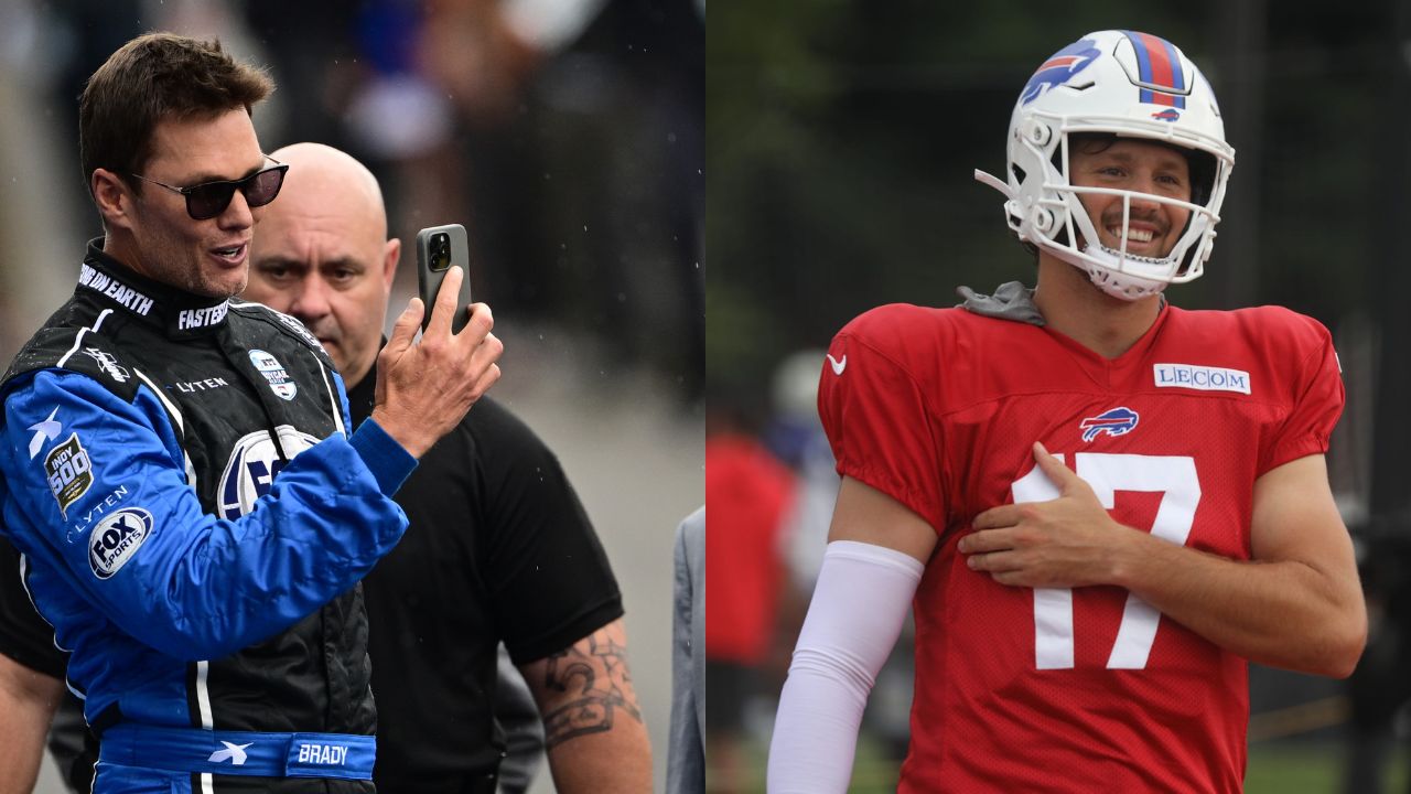 Tom Brady and Josh Allen