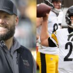 Ben Roethlisberger and Mason Rudolph