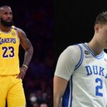 LeBron James (Left) and Cooper Flagg (Right). Credits: Imagn Images