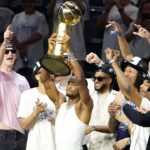 Shai Gilgeous-Alexander hoists championship trophy