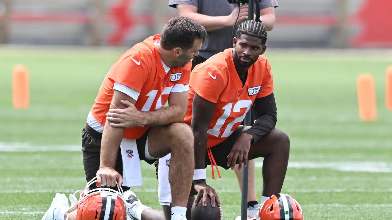 Shedeur Sanders and Joe Flacco