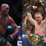 Kamaru Usman (L) Jack Della Maddalena (R)