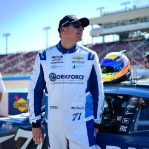 NASCAR Cup Series driver Michael McDowell (71) during qualifying for the Shrines Children’s 500 at Phoenix Raceway.