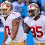 Colin Kaepernick and Vernon Davis