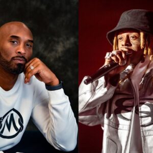 Kobe Bryant (L), Lil Wayne (R)