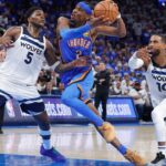 Shai Gilgeous-Alexander, Thunder v Wolves