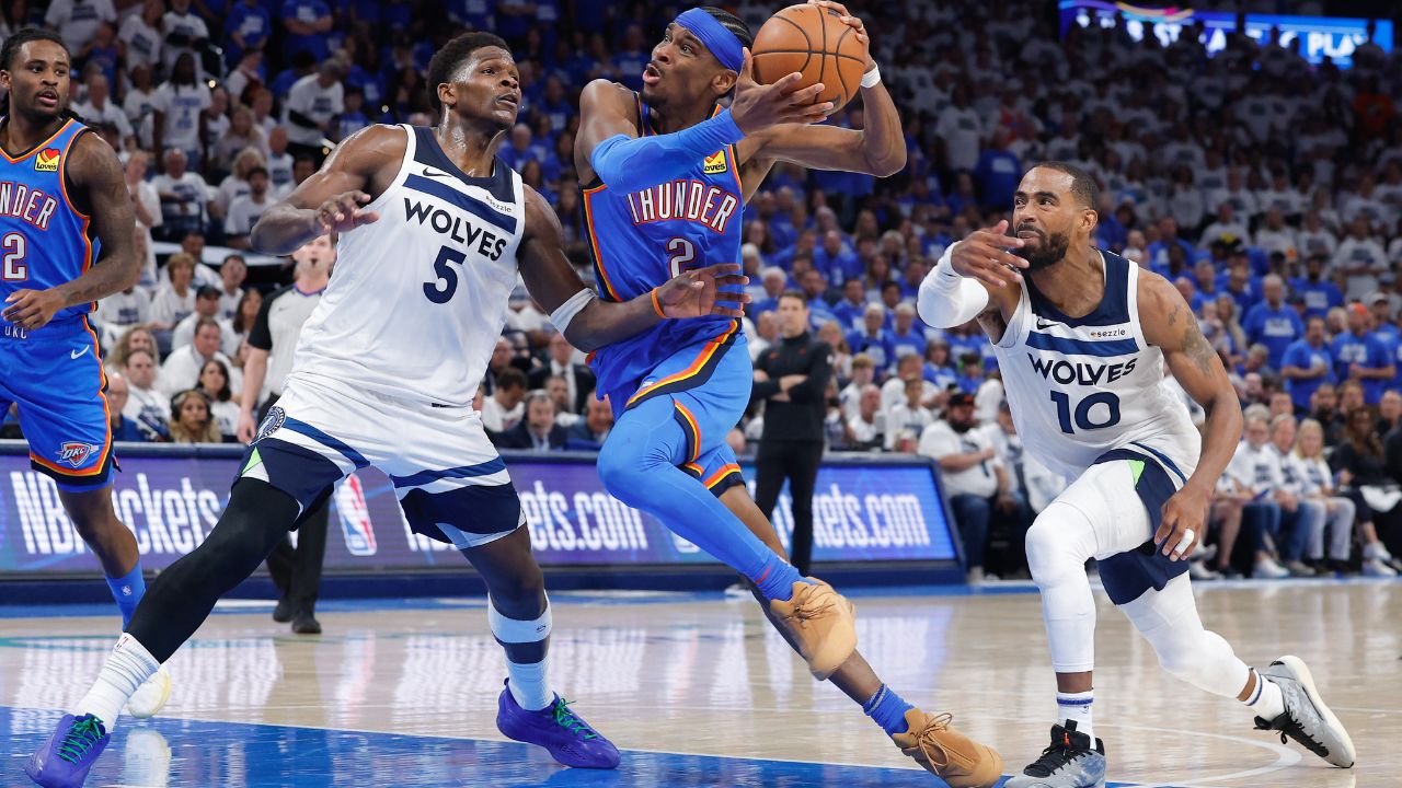 Shai Gilgeous-Alexander, Thunder v Wolves