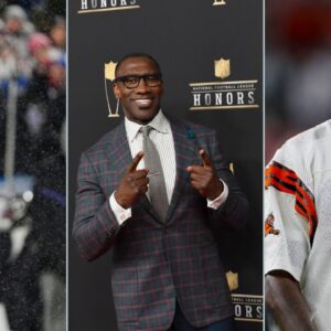 Lamar Jackson, Shannon Sharpe and Chad Johnson