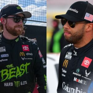 Tyler Reddick and Bubba Wallace
