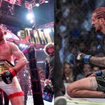 Merab Dvalishvili (L), Sean O'Malley (R)