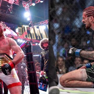 Merab Dvalishvili (L), Sean O'Malley (R)